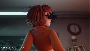 Velma juega con un consolador
