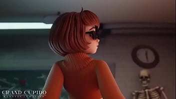 Velma juega con un consolador
