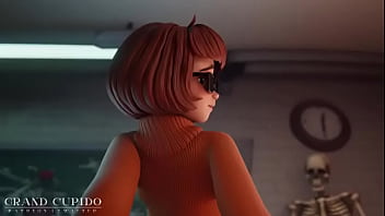 Velma juega con un consolador