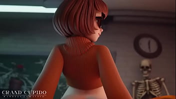 Velma juega con un consolador