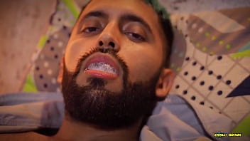 Cameraman Helps Camilo Brown Masturbate His Big Uncut Cock Till He Shoots A Nice Load And Swallows His Own Cum thumbnail