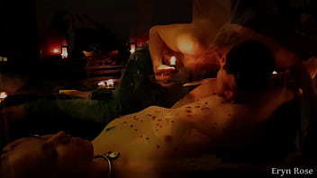Candlelit wax play with marcus quillan