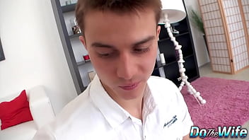 Fine ass wife katy clark rides a stranger's prick