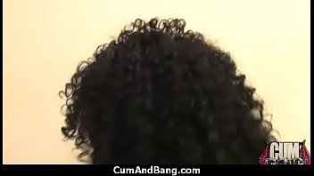 Hot ebony services white men group 1