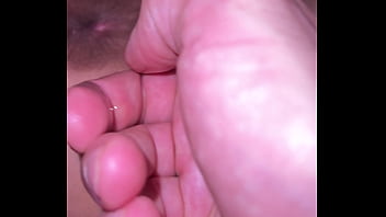 Jerking off at night and looking at holes