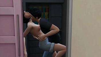 Vlogger films herself having sex at the dressing room sims 4 3d hentai