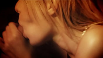 Big boobed blonde ciara bugatti in food splattered mmf threesome