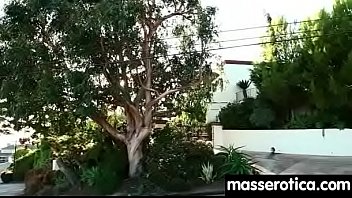 Teen eats milf pussy at oily threesome 7