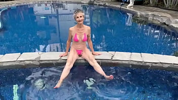 My new bikini fits into a little envelope the straps such that they are are thin plastic it felt sexy as fuck to wear