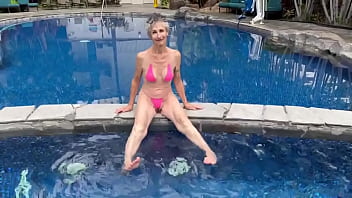 My new bikini fits into a little envelope the straps such that they are are thin plastic it felt sexy as fuck to wear