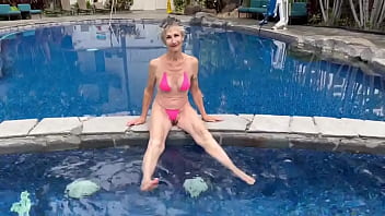 My new bikini fits into a little envelope the straps such that they are are thin plastic it felt sexy as fuck to wear