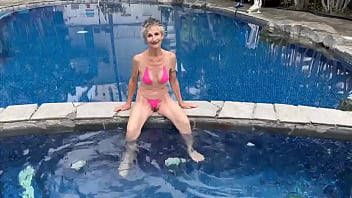 My new bikini fits into a little envelope the straps such that they are are thin plastic it felt sexy as fuck to wear