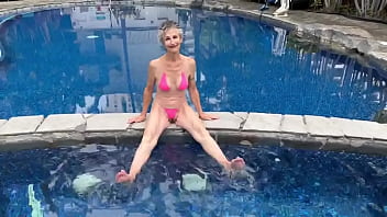 My new bikini fits into a little envelope the straps such that they are are thin plastic it felt sexy as fuck to wear