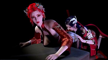 Làm tình với 2 công chúa ngực bự