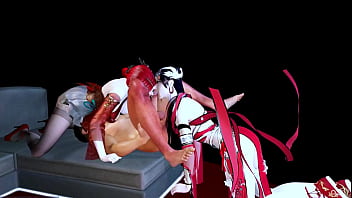 Làm tình với 2 công chúa ngực bự