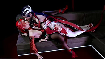 Làm tình với 2 công chúa ngực bự