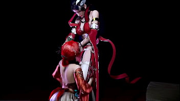 Làm tình với 2 công chúa ngực bự