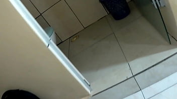 She teased him while cleaning the house the guy waited for his wife to leave and ended up fucking the slut's ass