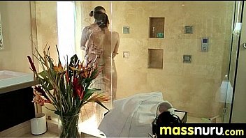 Slippery nuru massage for lucky dude 16