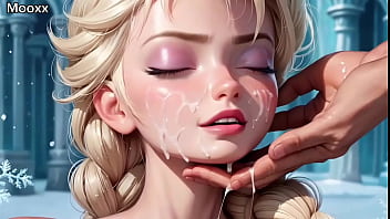 Elza chupando pênis