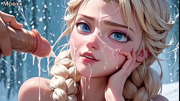 Elza chupando pênis