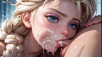 Elza chupando pênis