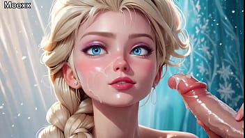 Elza chupando pênis