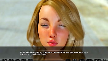 Gorgeous blonde fucked on the beach 3d