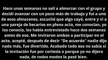 Becarios follan con su jefe big booss dick boos