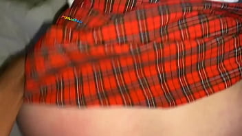 Colegiala Con Faldita Roja Bien Cortita Es Follada Por Du Mejor Amigo Video Casero Real thumbnail