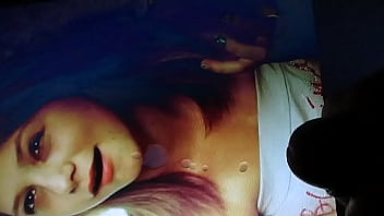 Cumshot on b request