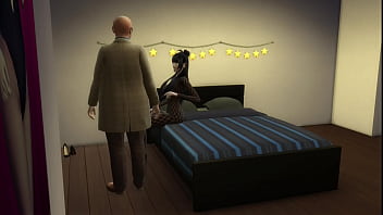 The client goes to a brothel