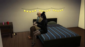 The client goes to a brothel