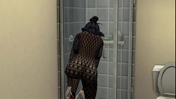 The client goes to a brothel