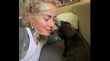 Spending all summer taking care of kittenzz i miss them already but bruja its though work