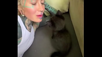 Spending all summer taking care of kittenzz i miss them already but bruja its though work