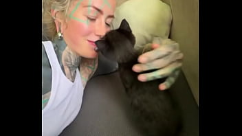 Spending all summer taking care of kittenzz i miss them already but bruja its though work