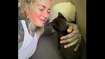 Spending all summer taking care of kittenzz i miss them already but bruja its though work