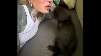 Spending all summer taking care of kittenzz i miss them already but bruja its though work