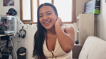 Cachonda morena quiere ver como follo