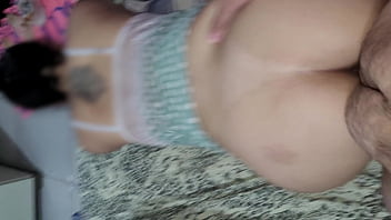 Hard fuck on doggy with my stepsister