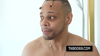 Big tits milf gets pounded hard by stepson's bbc