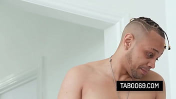 Big tits milf gets pounded hard by stepson's bbc