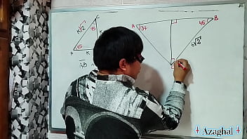 67 matemática sexual ángulo α triángulo creampie student