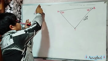 67 matemática sexual ángulo α triángulo creampie student
