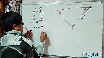 67 matemática sexual ángulo α triángulo creampie student