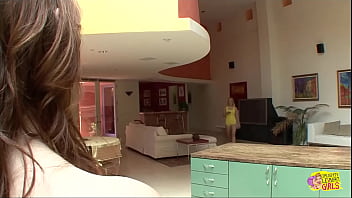 A person with fair hair desires to digitally stimulate a moist vulva