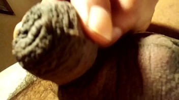 Little dick ín lingerie