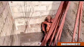 Doggy fuck in the bush