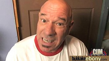 Hot ebony chick love gangbang interracial 28